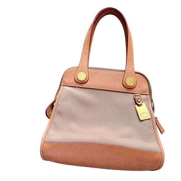 VINTAGE Dooney & Bourke Cabrio Tote Shoulder Bag + Free Wallet - Picture 1 of 9